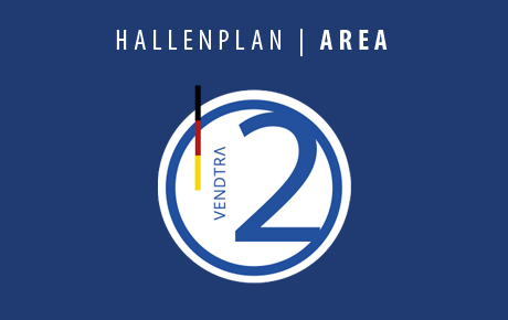 Plan för Vendtra-hallen Vendtra Hallenplan
